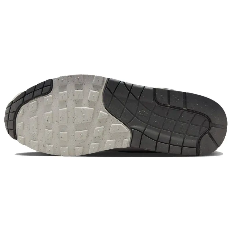 Nike Sneakers Uomo Light Bone Iron grigio in Cashmere e Bianco miniatura 3