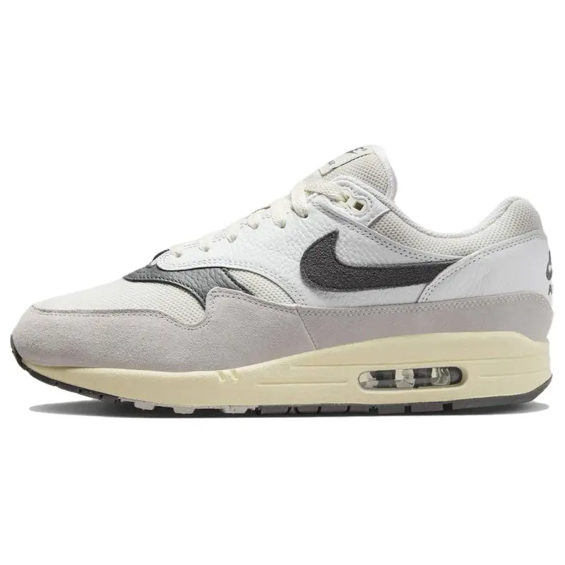 Air Max 1 Light Bone Iron Grey Sneakers da Uomo Cashmere Photon-Dust Summit-White HJ3498-007 42 5