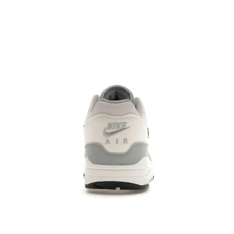 Air Max 1 Pure Platinum Dark Obsidian Sneakers da Uomo Grigio Tinta Platino FD9082-002 41 miniatura 3