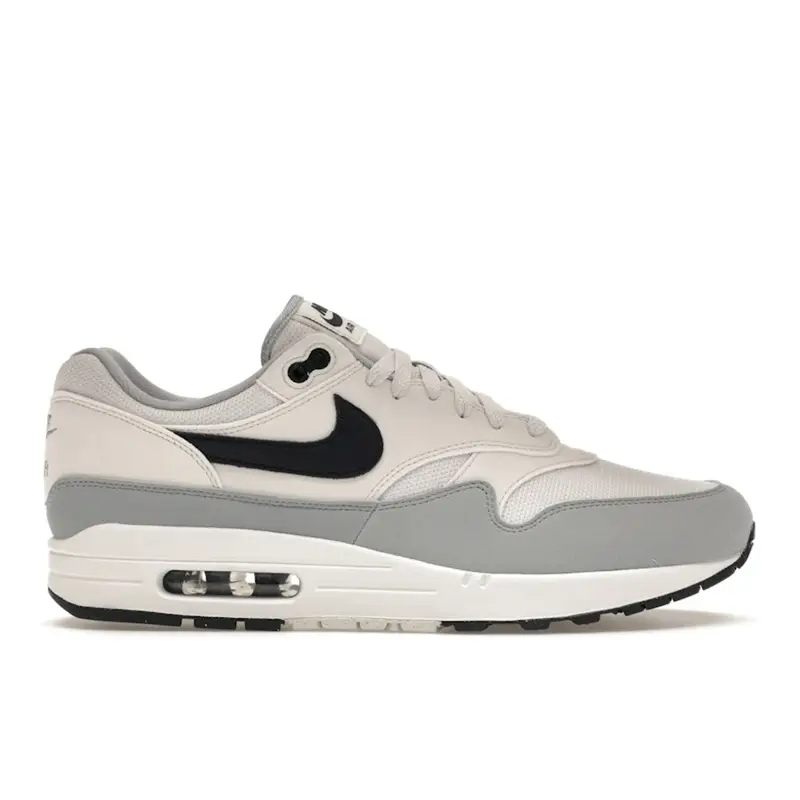 Air Max 1 Pure Platinum Dark Obsidian Sneakers da Uomo Grigio Tinta Platino FD9082-002 41