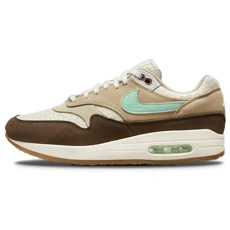 Air Max 1 Retro Crepe Hemp 2022 Sneakers Unisex Marrone Marrone Medio Schiuma Menta FD5088-200 49 5