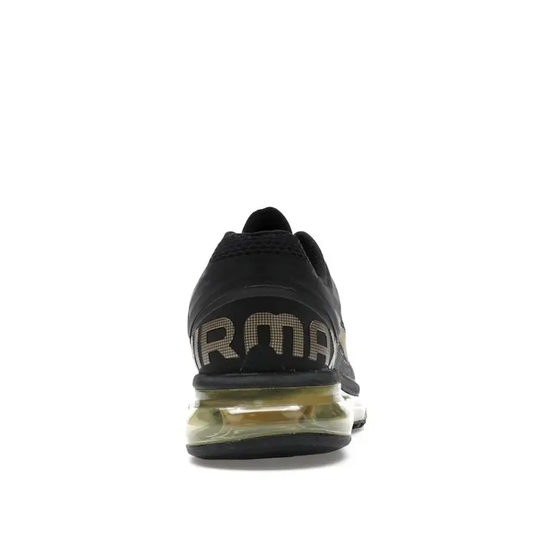 Air Max 2013 Nero Oro Piatto Sneakers Unisex Oro Metallizzato HQ1927-001 39 miniatura 3
