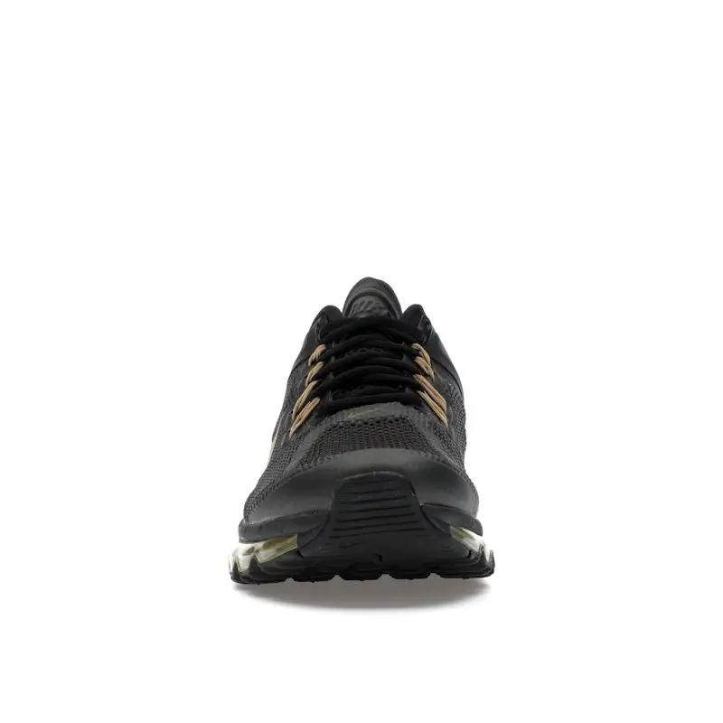 Air Max 2013 Nero Oro Piatto Sneakers Unisex Oro Metallizzato HQ1927-001 43 miniatura 4