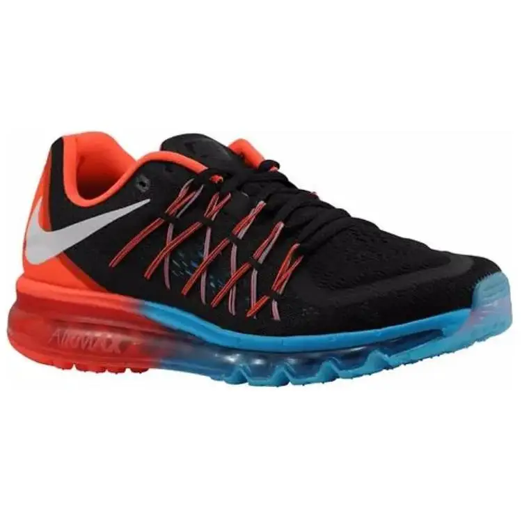 Nike Sneakers Uomo Nero e Rosso Brillante Air Max 2015 miniatura 2