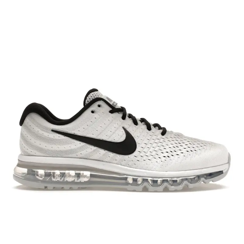 Air Max 2017 Bianco Sneakers Uomo Nero-Puro-Platino 849559-100 45 5