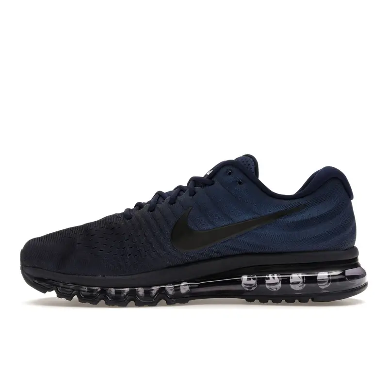 Air Max 2017 Blu Binario Sneakers Unisex Nero-Ossidiana 849559-405 42 miniatura 4