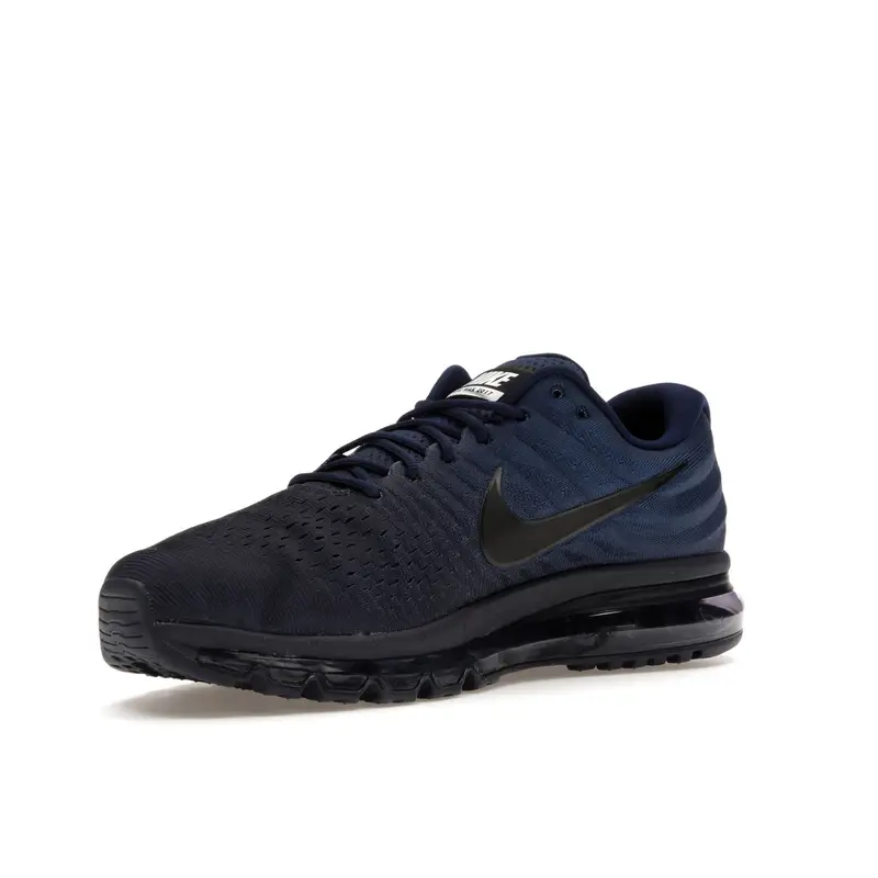 Air Max 2017 Blu Binario Sneakers Unisex Nero-Ossidiana 849559-405 44.5 miniatura 3