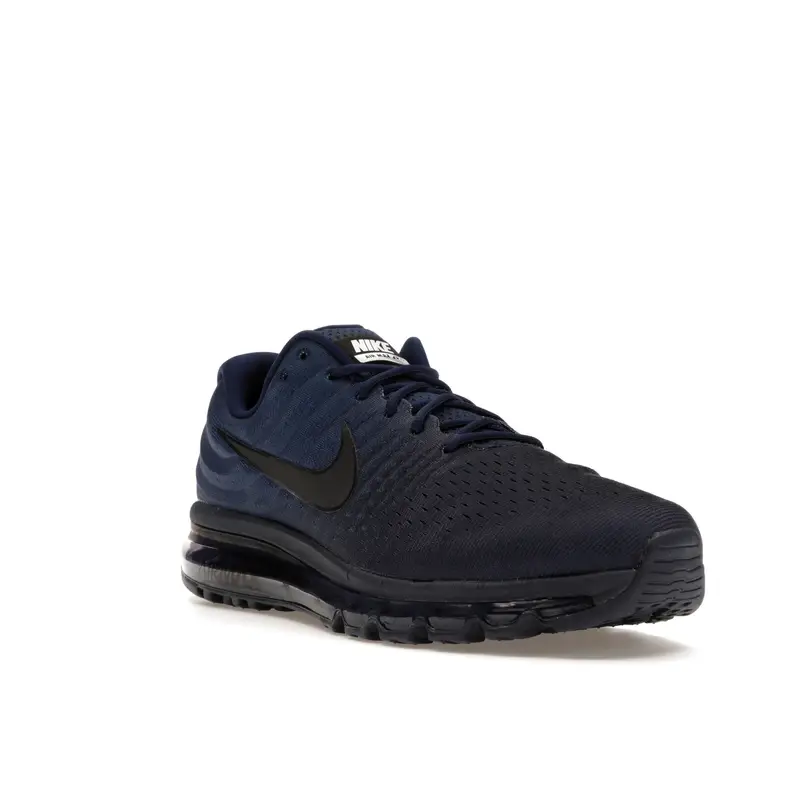 Air Max 2017 Blu Binario Sneakers Unisex Nero-Ossidiana 849559-405 44.5 miniatura 5