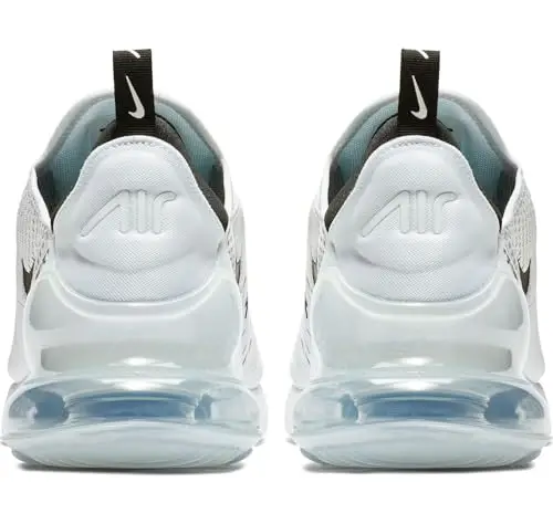 Nike Air Max 270, Scarpe da corsa Uomo, Bianco (White/Black), 38.5 EU miniatura 3