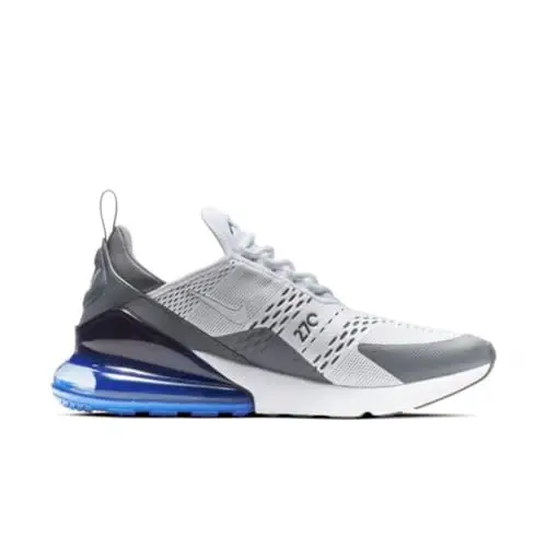 Nike Air Max 270, Scarpe da corsa Uomo, Multicolore (White/White/Persian Violet/Dark Grey), 42 EU miniatura 2