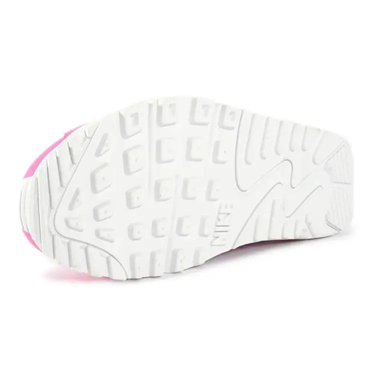 Air Max 90 Ltr Retro Ammortizzazione Antiscivolo Resistente Scarpe da Corsa Basse Sneaker Bambino Rosa Fluorescente 724852-600 35 5 miniatura 5
