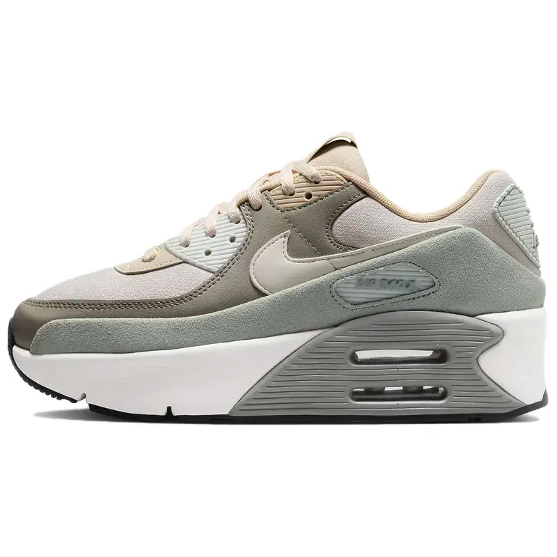 Air Max 90 LV9 Sanddrift Jade Horizon Sneakers da Donna Verde Esercito Chiaro Osso Chiaro FD4328-108 38 5