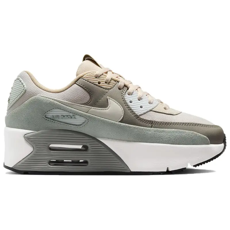 Air Max 90 LV9 Sanddrift Jade Horizon Sneakers da Donna Verde Esercito Chiaro Osso Chiaro FD4328-108 38 miniatura 5