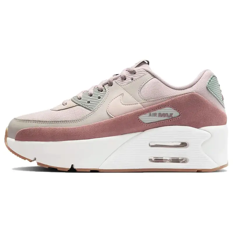 Air Max 90 LV9 Smokey Mauve Scarpe da Ginnastica da Donna Rosa Light-Iron-Ore Platino-Viola FD4328-001 40 5