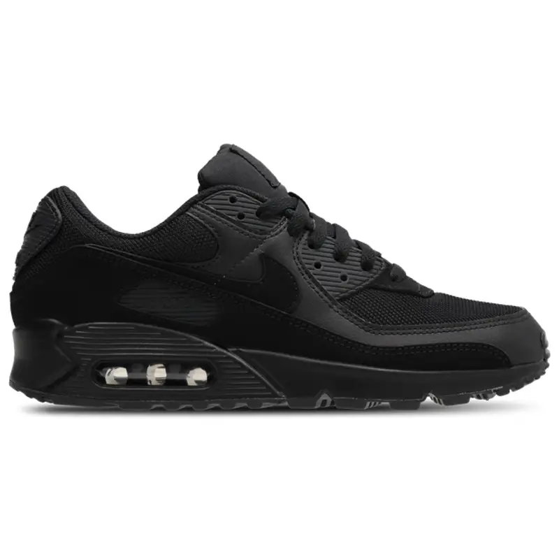 Air Max 90 male Scarpe - Nero - Tessile - Foot Locker Black