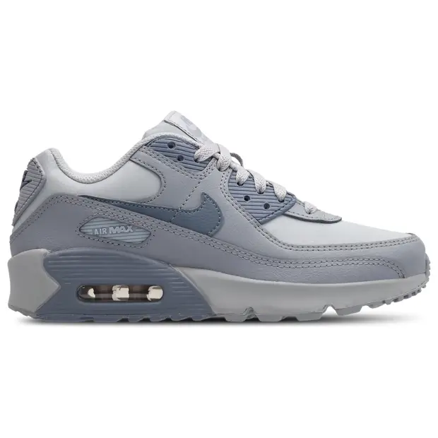 Air Max 90 unisex Scarpe - Grigio - Pelle - Foot Locker Grey