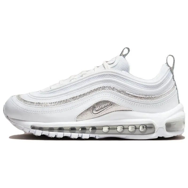 Air Max 97 Bianco Cromo Riflettente Scarpe da Ginnastica da Donna Tinta Platino Argento Metallizzato FQ8889-100 36 5
