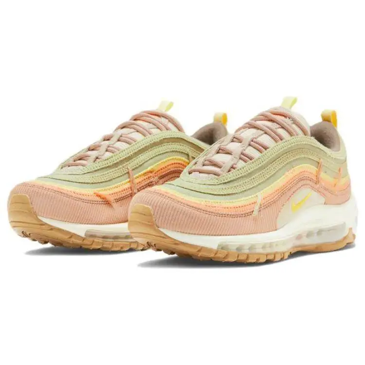 Air Max 97 Bright Side Women Sneakers Green Olive-Aura Citron-Tint DQ5073-381 36 miniatura 4