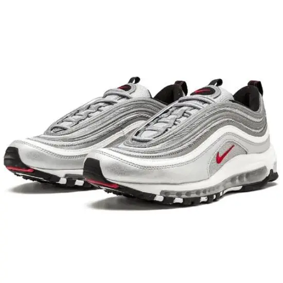 Air Max 97 OG Silver Bullet Bianca 884421-001 EU 42 5 argento