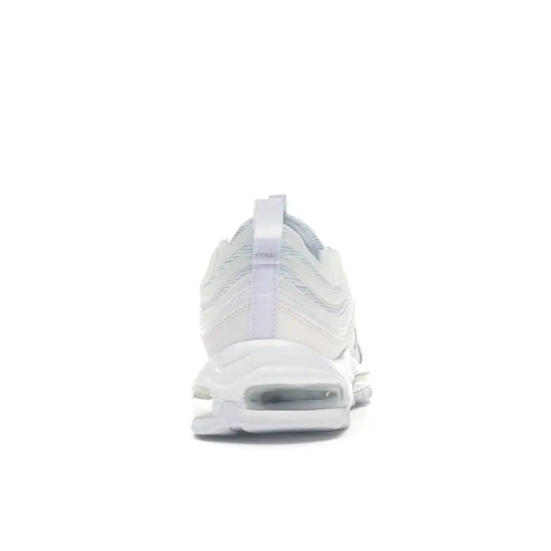 Air Max 97 Triple White Sneakers da Uomo Grigio Lupo-Nero 921826-101 40 5 miniatura 4