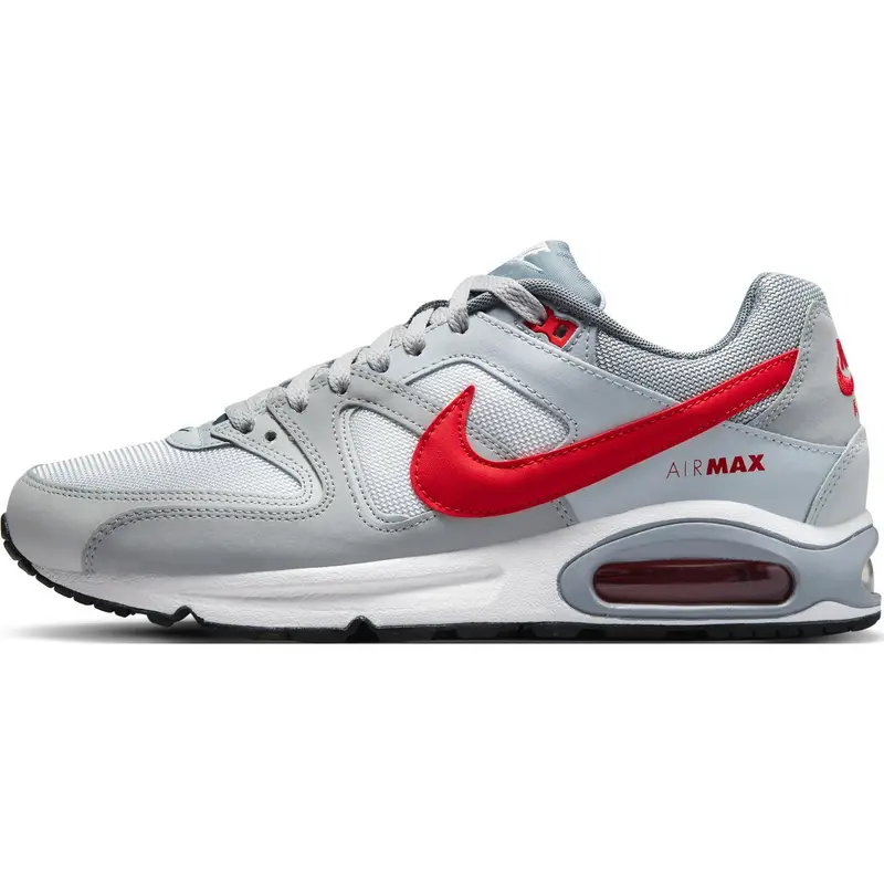 Air Max Command Bianco Rosso Università Sneakers da Uomo Platino Puro 629993-106 40 5
