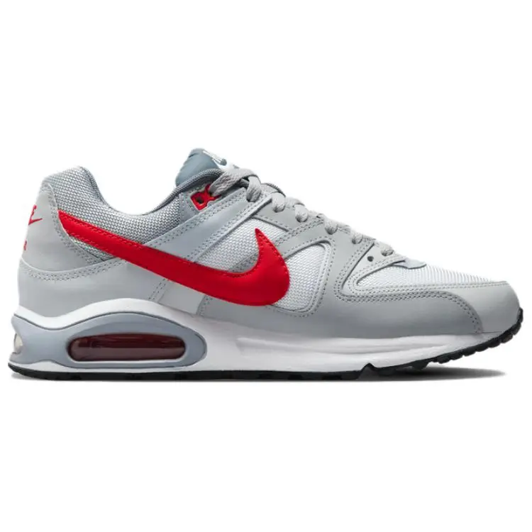 Air Max Command Bianco Rosso Università Sneakers da Uomo Platino Puro 629993-106 42 5 miniatura 2