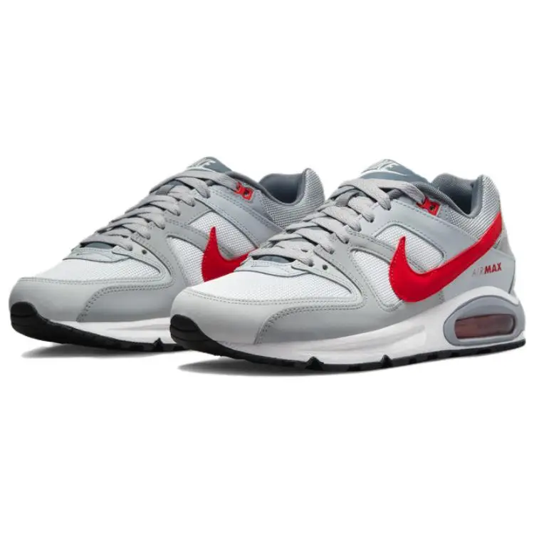 Air Max Command Bianco Rosso Università Sneakers da Uomo Platino Puro 629993-106 42 5 miniatura 5