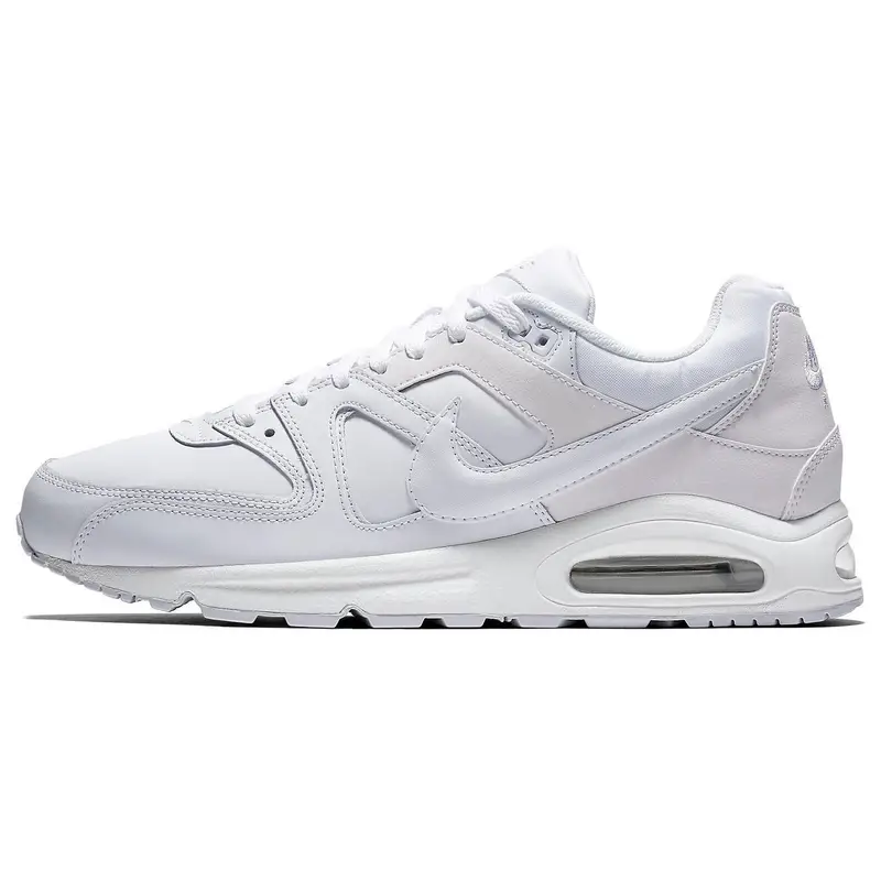 Air Max Command Leather Bianco Uomo Sneakers Metallico-Argento 749760-102 42 5