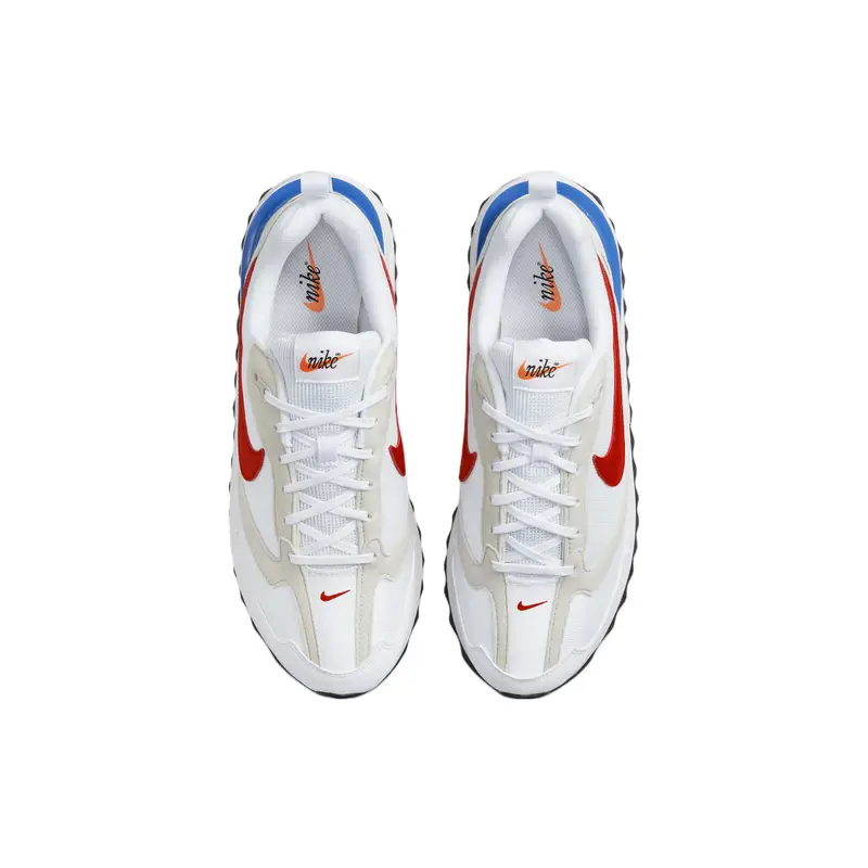 Air Max Dawn Bianco Blu Rosso Uomo Sneakers Foto-Blu Nero DM0013-100 45 miniatura 3