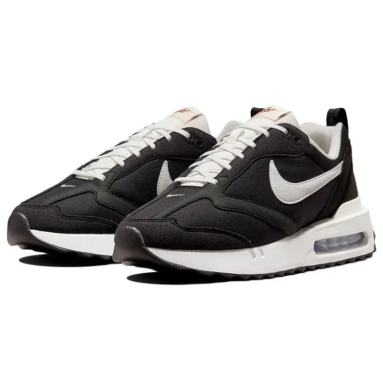 Air Max Dawn Nero Bianco Uomo Sneakers Argento Metallizzato Arancione Totale Bianco Summit DJ3624-001 41 miniatura 2
