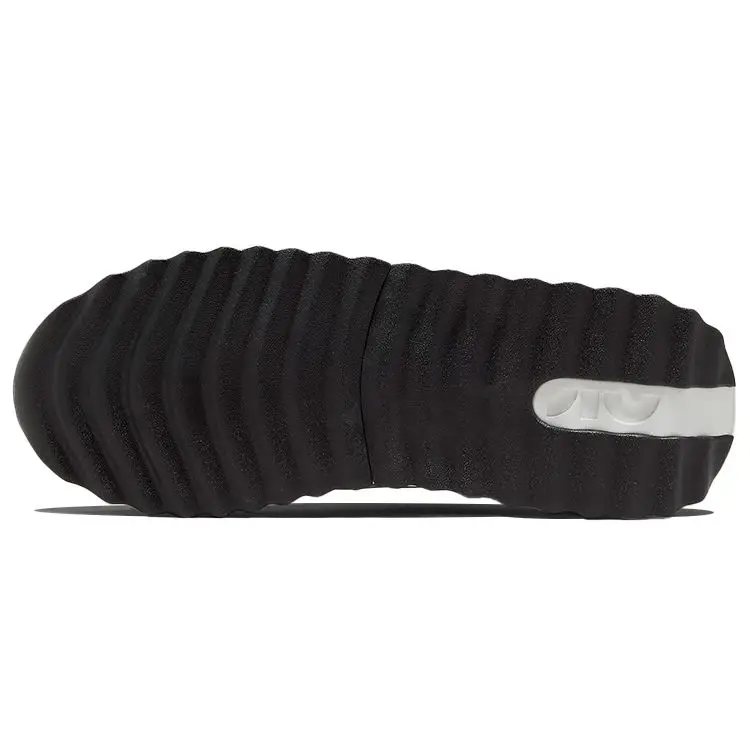 Air Max Dawn Nero Bianco Uomo Sneakers Argento Metallizzato Arancione Totale Bianco Summit DJ3624-001 44 5 miniatura 3