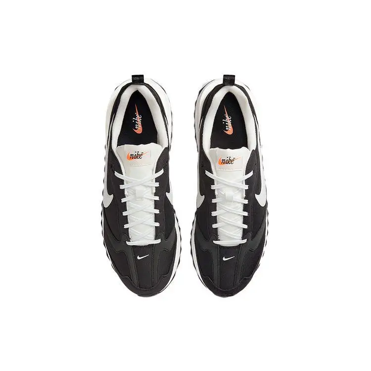 Air Max Dawn Nero Bianco Uomo Sneakers Argento Metallizzato Arancione Totale Bianco Summit DJ3624-001 49 5 miniatura 5