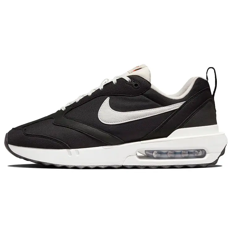 Air Max Dawn Nero Bianco Uomo Sneakers Argento Metallizzato Arancione Totale Bianco Summit DJ3624-001 49 5
