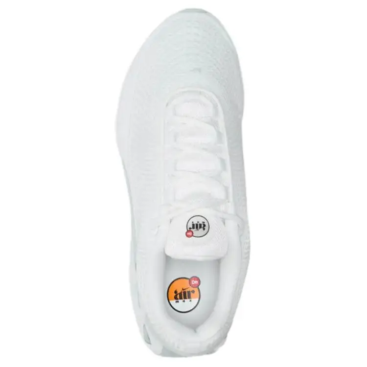 Nike Sneakers Donna Bianco e Argento Metallizzato Air Max DN miniatura 3