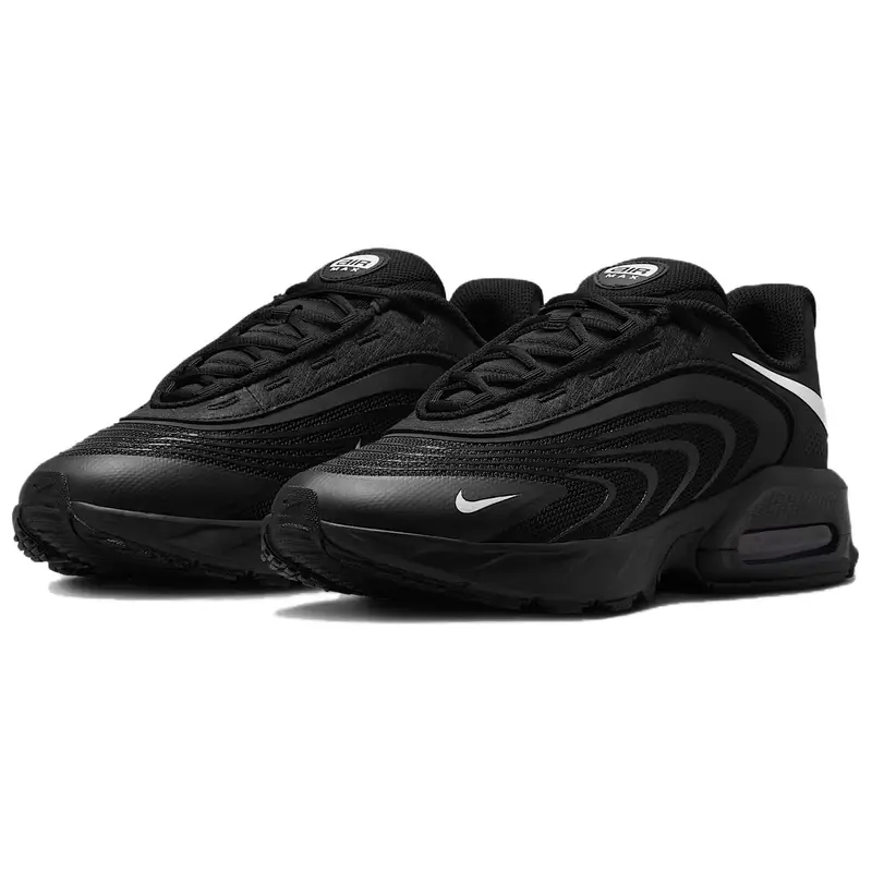 Air Max Fire Scarpe Casual Basse Comode Versatili Resistenti Sneaker Uomo Nero IF2621-001 43 miniatura 4