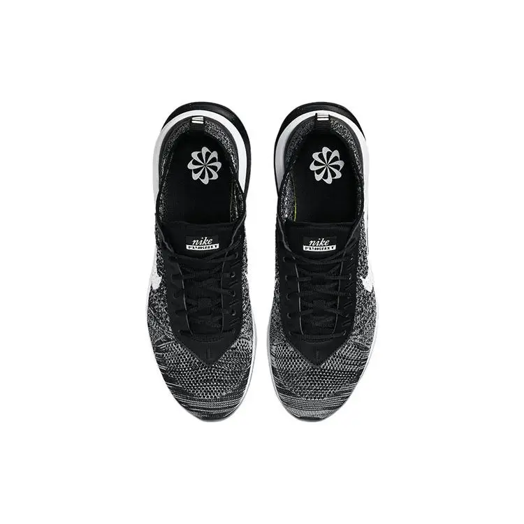 Nike Sneakers da Donna Nero e Bianco Air Max Flyknit Racer Oreo miniatura 3