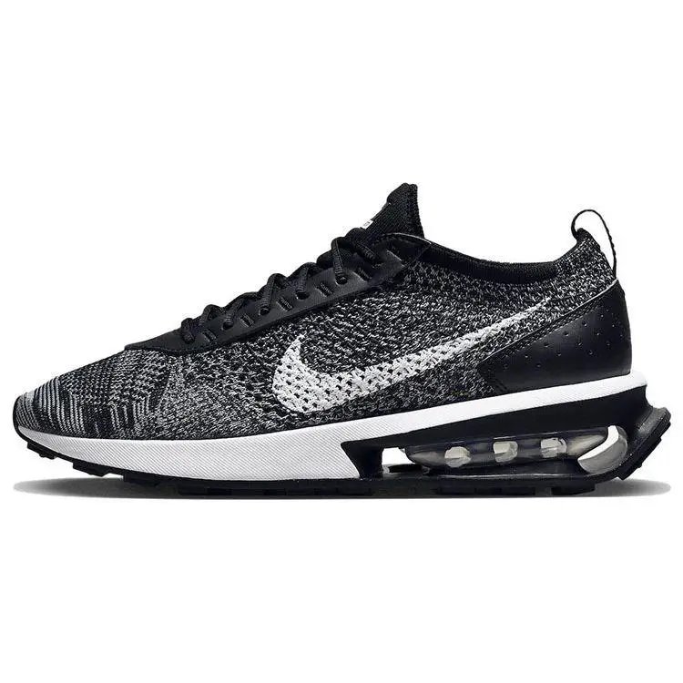 Air Max Flyknit Racer Oreo Sneakers da Donna Nero Bianco DM9073-001 40