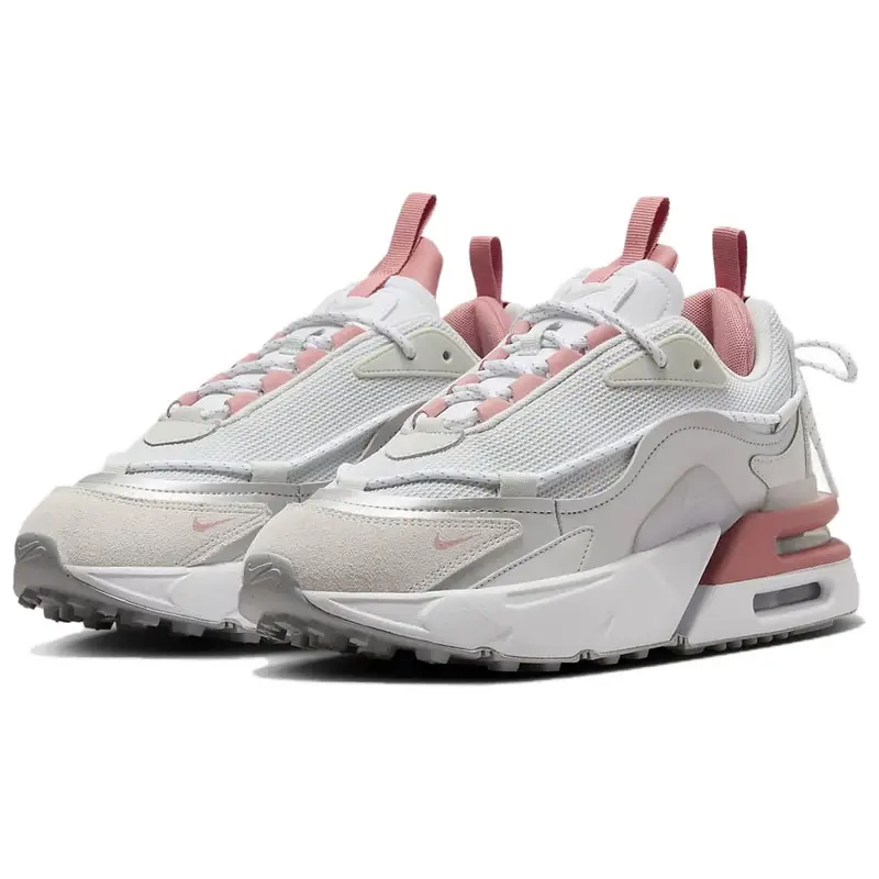 Air Max Furyosa Bianco Rosso Polvere di Stelle Polvere di Fotoni Sneakers da Donna FZ2265-100 35 5 miniatura 2