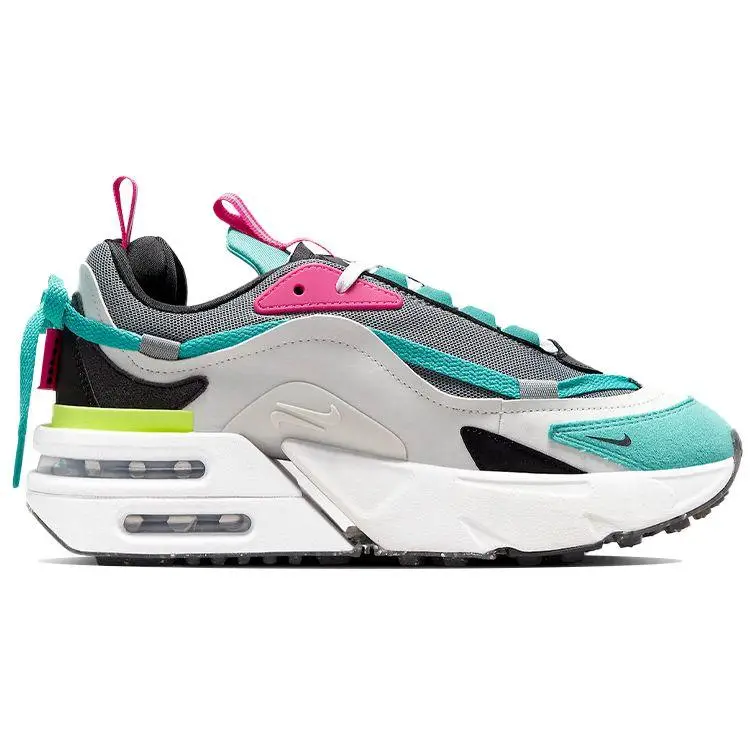 Air Max Furyosa Polvere di Fotone Grigio Freddo Sneakers da Donna Bianco Volt-Glow Nero DH5104-001 37 5 miniatura 2