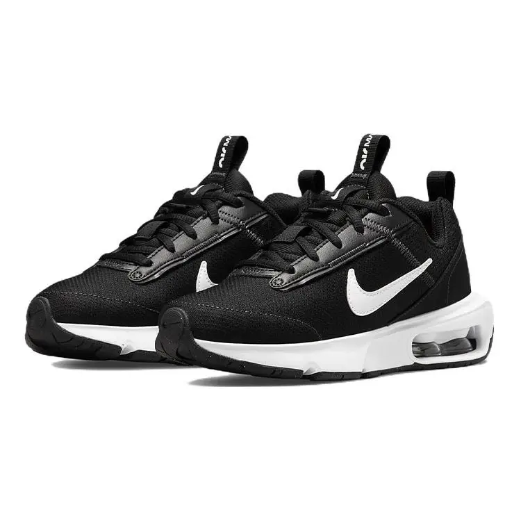 Air Max Interlock Lite GS Nero Antracite Sneakers Bambino Grigio Lupo Bianco DH9393-002 37 5 miniatura 5
