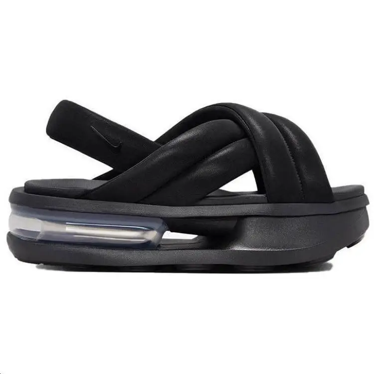 Air Max Isla Sandalo Nero Antracite Sneakers Donna FJ5929-003 38 5 miniatura 5