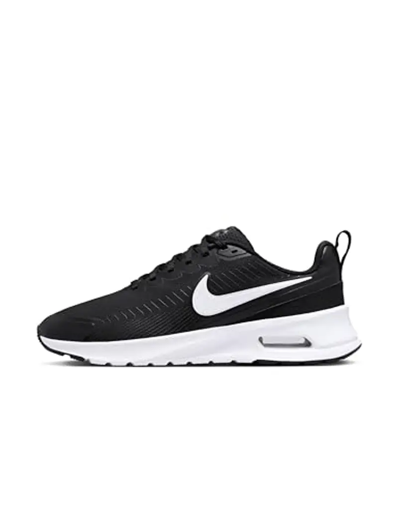 NIKE Air Max NUAXIS, Sneaker Donna, Black/White-Black