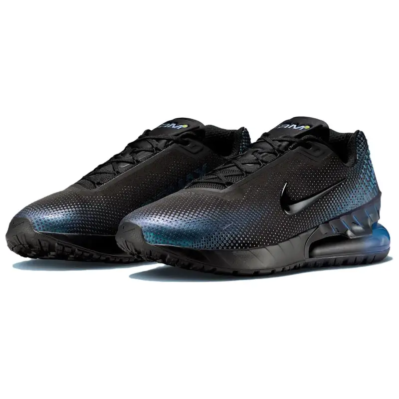 Air Max Phoenix Nero Blu Reale Profondo Sneakers da Uomo Viola Court IH3571-001 38 5 miniatura 2