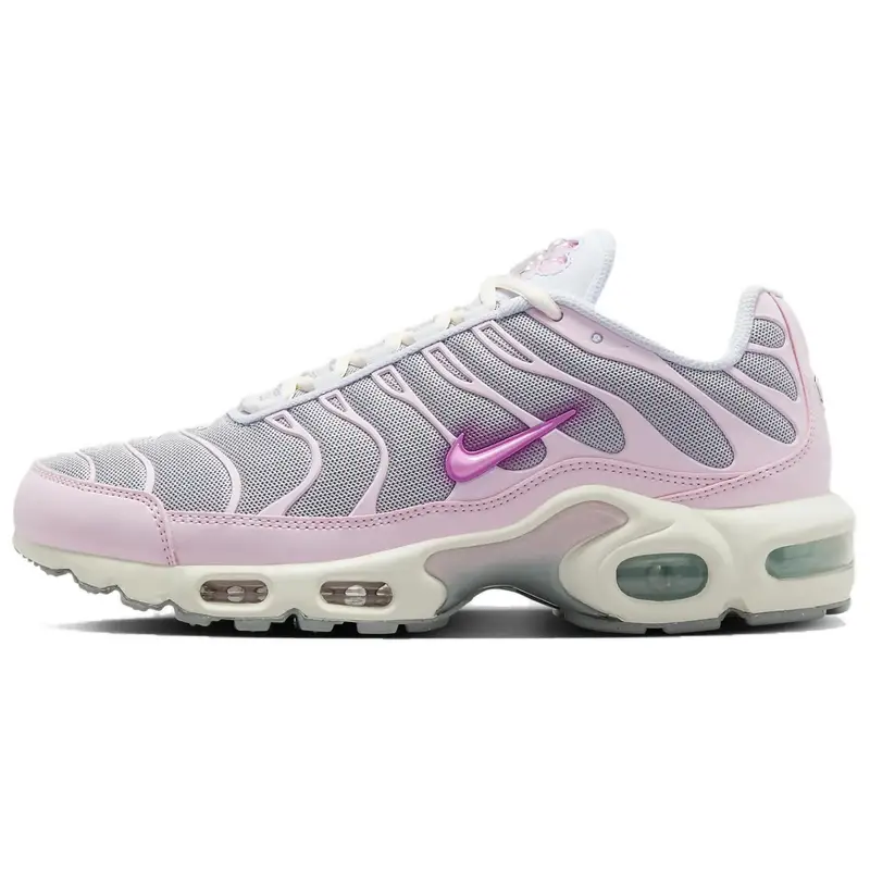 Air Max Plus Impronta di Zampa Sneakers da Donna Rosa Football-Grey Bianco HM3692-061 41