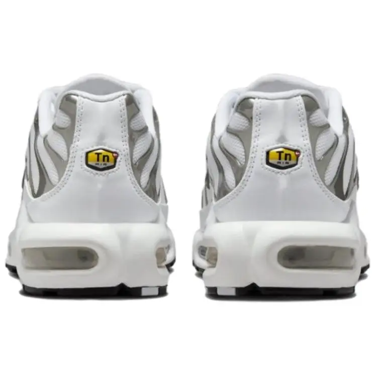 Air Max Plus SE Bianco Cromo Argento Sneakers da Donna Argento Metallizzato HJ9743-100 36 miniatura 4