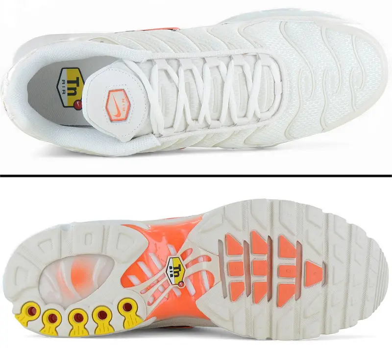 Air Max Plus TN - Phantom - Sneakers da uomo Scarpe DM0032-019 ORIGINALE EU 43 US 9 5 colore grigio miniatura 4