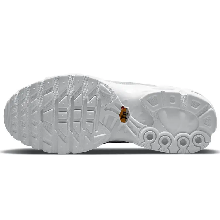 Air Max Plus Triple White Sneakers da Donna Platino Puro DM2362-100 38 5 miniatura 5