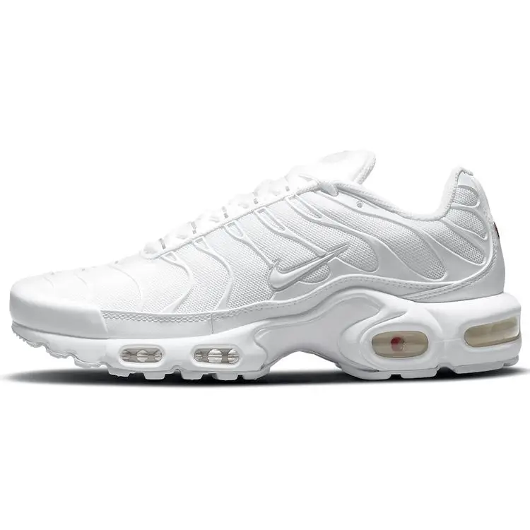 Air Max Plus Triple White Sneakers da Donna Platino Puro DM2362-100 40