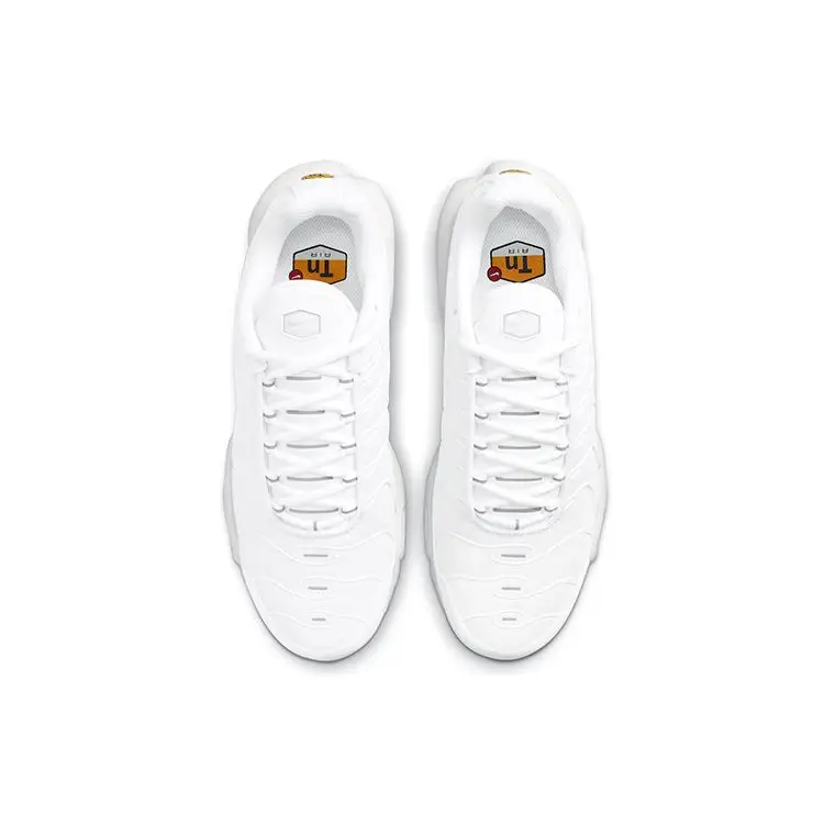 Air Max Plus Triple White Sneakers da Donna Platino Puro DM2362-100 41 miniatura 3