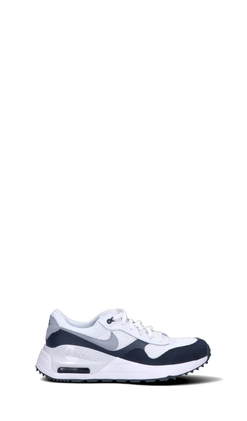 AIR MAX SYSTM (GS) Sneaker ragazzo bianca/blu in pelle Vario